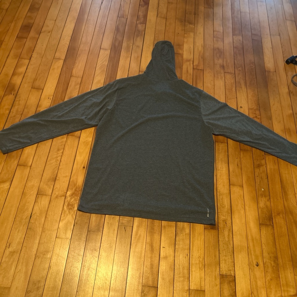 Adidas Charcoal Hooded Top